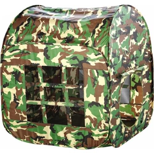 Fabric Baby Portable Gift Garden Gaming House Childrens Kids Large Play Tent Foldable Outdoor Camouflage Army Toy