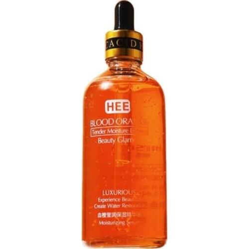 100ML Blood Orange Moisturizing Serum Tender Moisture Essence Serum Anti-oxidation Anti-wrinkle Liquid Skin Care