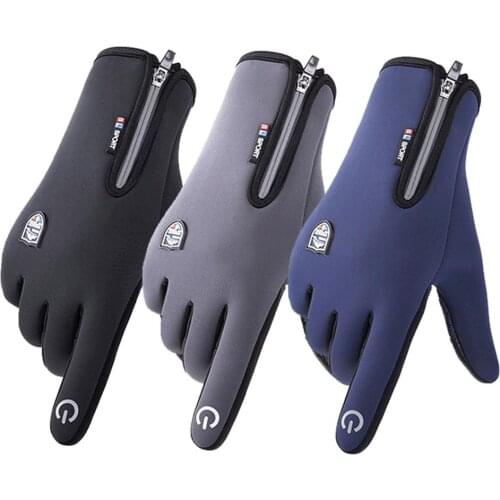 Winter Cycling Gloves Warm Touchscreen Gloves non-slip and abrasion-resistant Waterproof breathable Gloves For Cycling Hiking