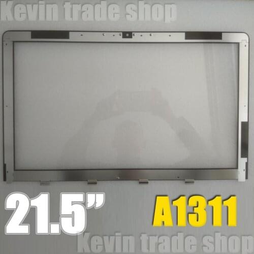 100% New LCD GLass for iMac 21.5" inch Glass A1311 All-in-one black LCD Front bezel outside screen Frame glass 2009-2011 Year