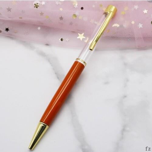 200 Pcs DIY Empty Pen Crystal Colored Ballpoint Pen Metal Birthday Valentines Day Gift Birthday Gifts