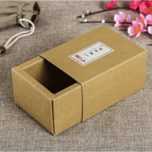 350g Wholesale Brown High quality Sliding Drawer Sock Packaging Paper Boxes,UV packaging boxes custom logo ---DH10046