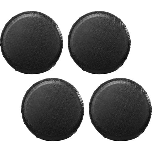 4pcs RV Tire Covers Dustproof for 24-26inch Dia. Tralier Wheel w/ Pouch