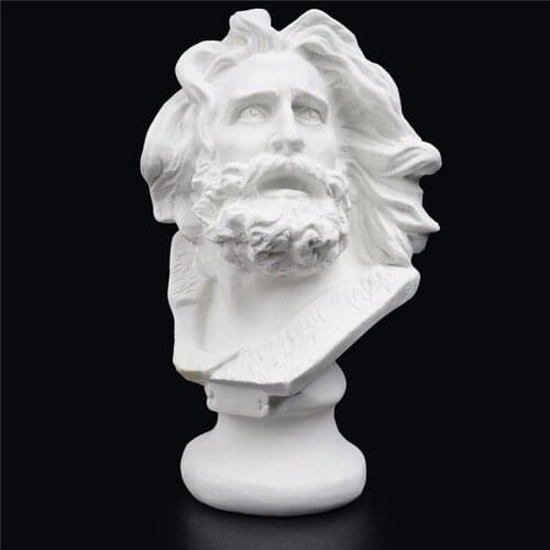 Nordic White Plaster Marseille Sculpture Modern Art Sketching Practice Plaster Statue Home Decoration Ornaments Portrait Decor
