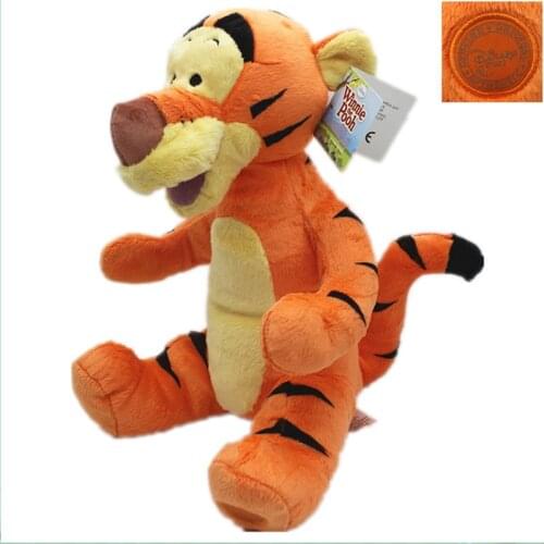 Free Shipping 40cm Tigger plush toy 15.7'' Cartoon Tiger animal stuffed soft Kids doll for birthday gift