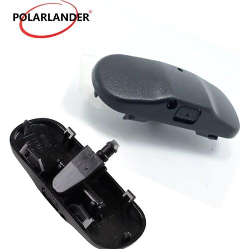 Without heater 2 PCS Car wiper spray nozzle Windshield Washer Pump Sprinkler Head For Audi A3 A4L A5 A6L Q3 Q5 Q7 all universal