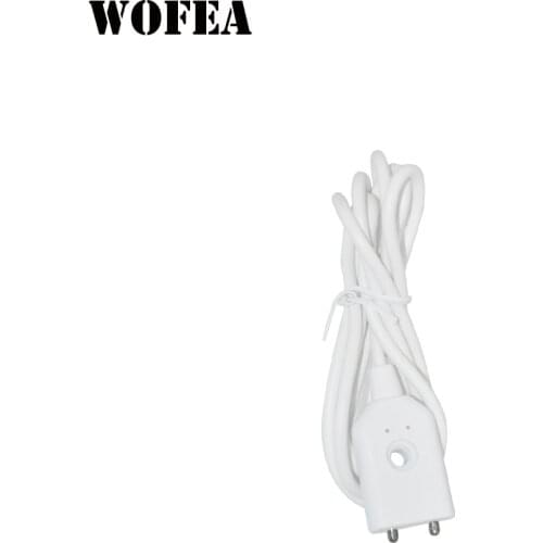 Wofea Wired Type Tater Leakage Alarm Detector Water Sensor NO Cable With Two Metal Poles