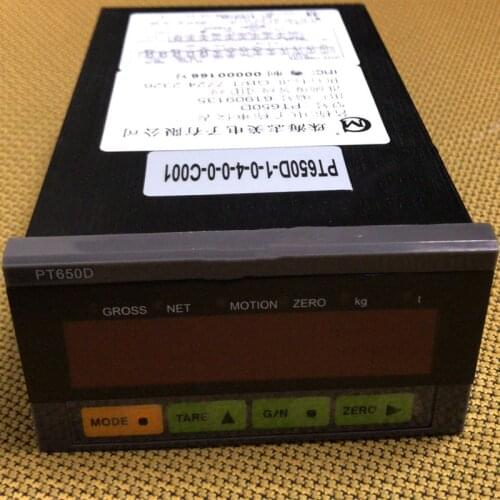 PT650D+RS232 Weighing Control Display Simulated by Shimei PT650D+4-20ma
