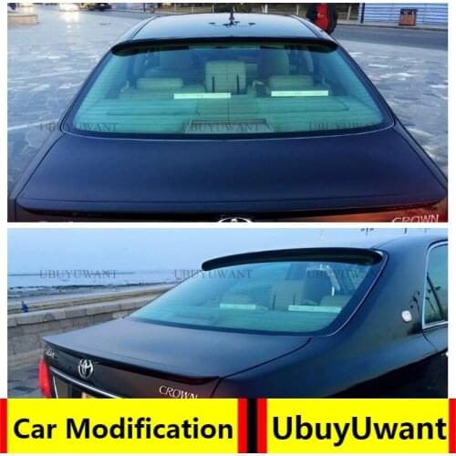 For TOYOTA CROWN 2005 2006 2007 2008 2009 Roof Car Spoiler ABS Material Rear Primer Color Tail Wing Decoration For Accord
