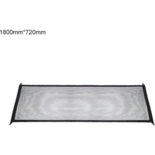 Pet Isolation Mesh Protective Fence Pet Baby Safety Door Portable Folding Mesh Door Hall Entrance Safety Fence