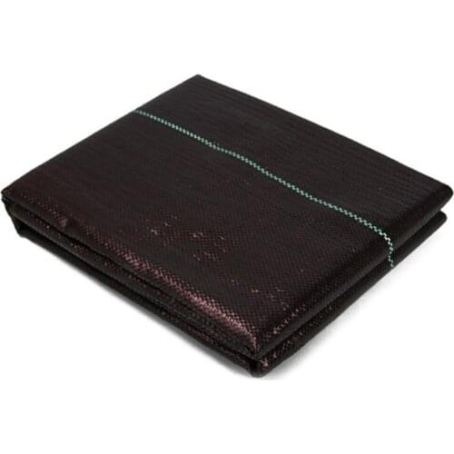 Weed Block Gardening Mat Strong Breathable Outdoor Plastic Mulch Thicker UV Protection UV Stabilization Black Anti Grass Cloth