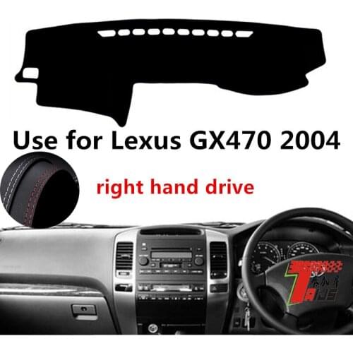TAIJS Factory protective Simple Leather Car Dashboard Cover For Lexus GX470 2004 Right hand drive