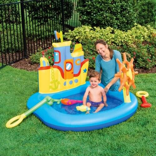 Summer Baby Pool Kids Inflatable Swimming Pool Aquapark Children Family Play Bathtub Baby Paddling Pool Outdoor Water Party