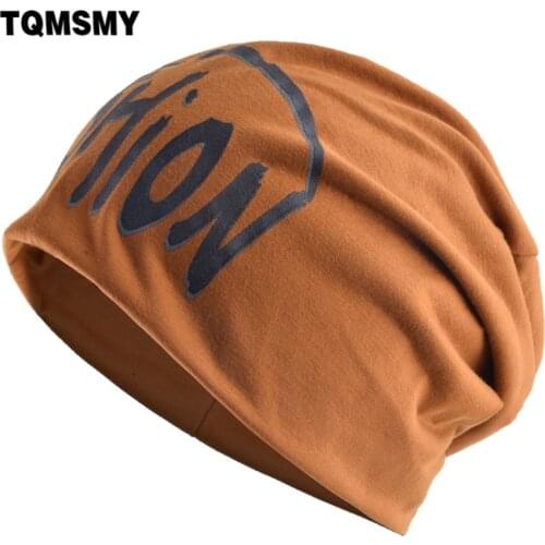 TQMSMY Fashion Hats For Men And Women Outdoor Casual Breathable Skullies Beanies Streetwear Hip Hop Beanie Hat Letter Bonnet E59