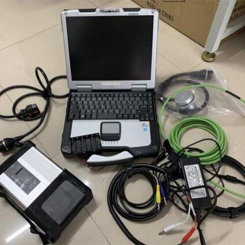 Mb star c5 multiplexer with software newest version 2020.12 hdd installed in laptop toughbook cf-30 full set top quality