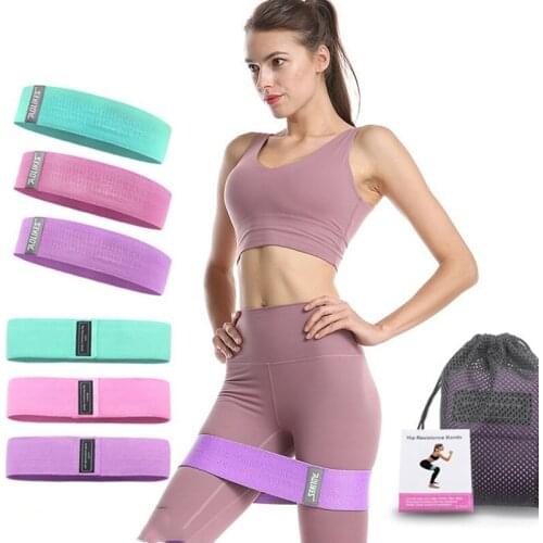 Resistance Bands set for Woman Hip Loop Resistance Band Fitness Rubber Bands Yoga Gym Training Exercise Braided Elastic Bands