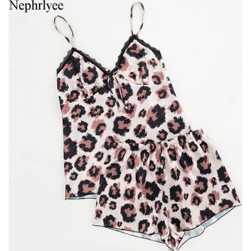Nephrlyee Women's Silk Pajamas