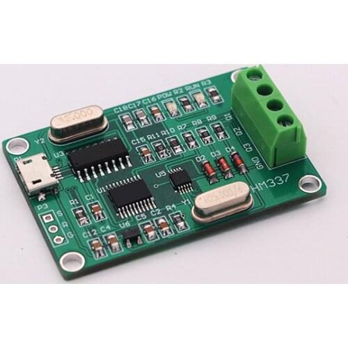 New 1PC USB Pulse Signal Generator 0~100K Duty Cycle Servo Signal with Frequency Meter Function