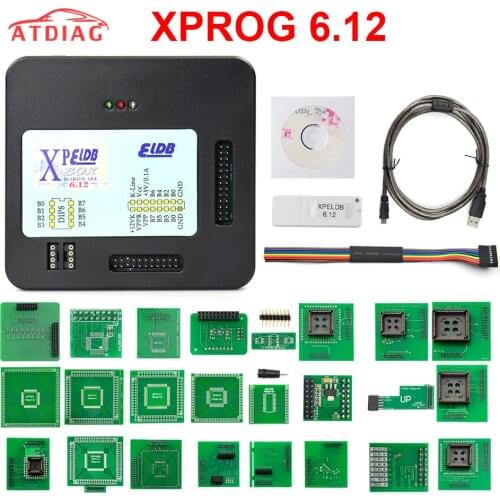 New XPROG V6.12 X-PROG Box Xprog ECU Programmer Tool XProg ELDB V6.12 XPROG 6.12 XPROG M V6.12