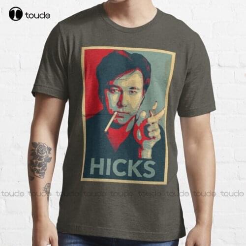 New Hicks Bill Hicks Comedy Comedian Stand Up Comic Funny T-Shirt Cotton Tee Shirt S-3Xl