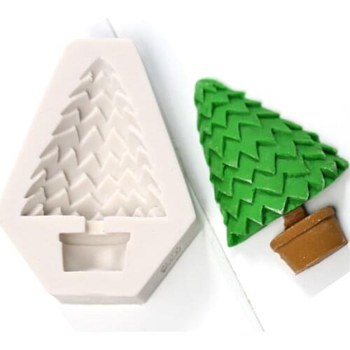 Christmas Tree Silicone Mold Fondant Mould Cake Decorating Tools Chocolate, Gumpaste Mold, Sugarcraft ,Kitchen Gadgets