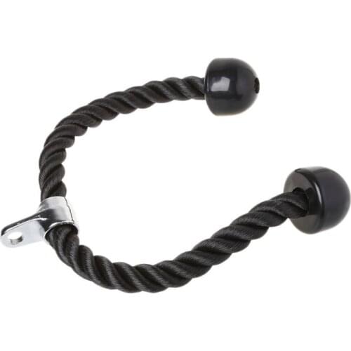 Gym Fitness Equipment Tricep Rope Biceps Strength Training Bodybuilding Exercise