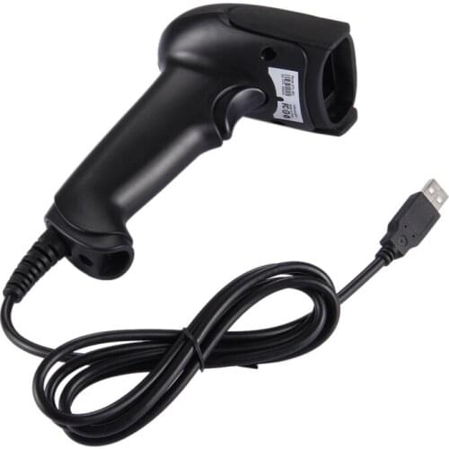 USB 1D CCD Wired Handheld Red Light Barcode Scanner Barcode Reader, barcode scanner