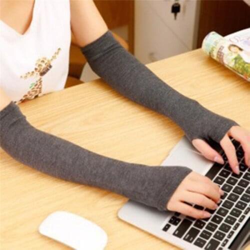 1 Pair Women Anti-UV Driving Arm Sleeves Girls Sun Protection Arm Covers For Ladies Running Riding Outdoor Sports