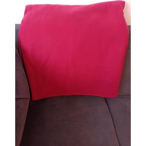 Fuchsia Fleece Thin Blanket Seasonal Pique camping cover tent cover