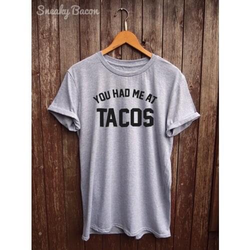 Tacos tshirt - perfect for tacos lover, funny t-shirts, foodie gifts, tacos shirt, mexican food, tacos print, food tshirt,-C042