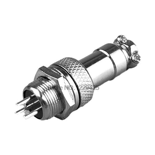 GX12 12mm Aviation Socket Plug Circuit Wire Panel Connector