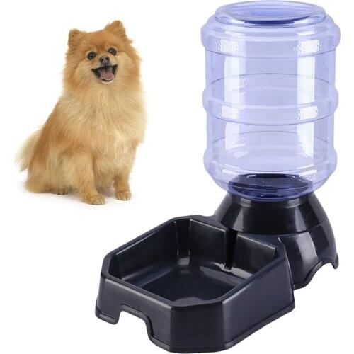 Adjustable Pet Water Feeder Non-Slip Automatic Cat Dog Water Food Feeder Pet Waterer For Cats Pet Feeding Supplies New Arrive