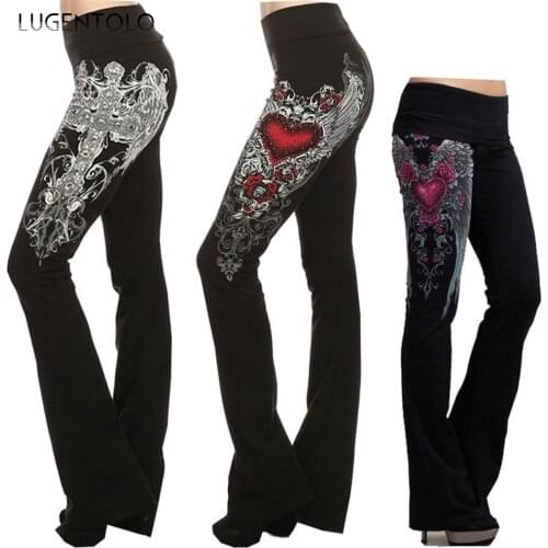 Lugentolo Women's Flared Trousers