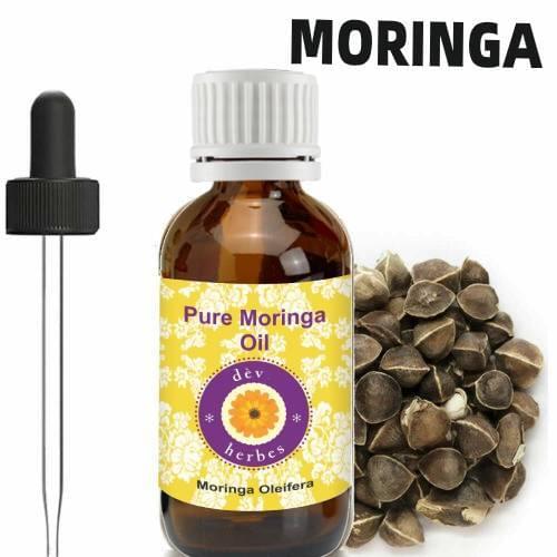 Moringa Oil 100% Pure Virgin Cold Pressed l, Anti-Aging,5ml. Organic Essential Oils