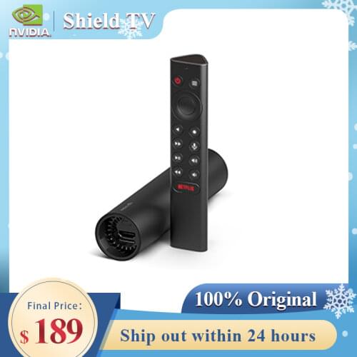 NVIDIA SHIELD TV Pro 4K HDR Streaming Media Play High Performance Dolby Vision 3GB RAM 2X USB Works Alexa panoramic sound TV box