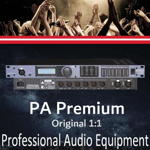 Betagear Drive Rack PA Equalization & Loudspeaker Control System Rack-Mount PA Studio effects processors 2input 6output