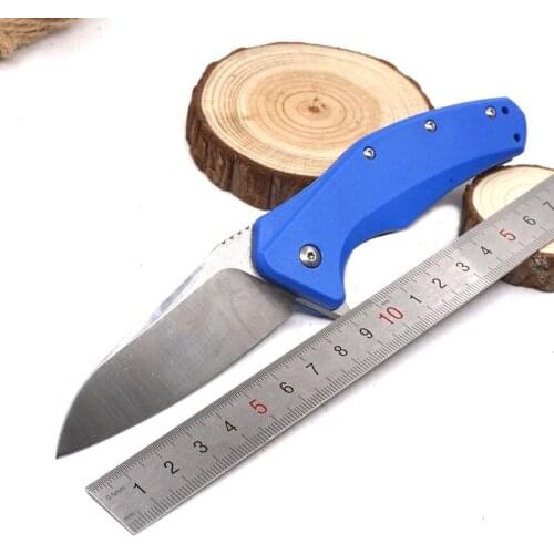 Outdoor Folding Survival Knife Tactical Knife 9CR14 Blade Hardness 58HRC Hunting Pocket Knives Camping EDC Tools