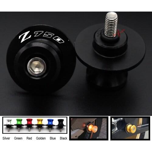 Bracket screw for Kawasaki Z750 motorcycle accessories CNC aluminum alloy M10 rocker bobbin slider (non-Z750S model) 2004-2012