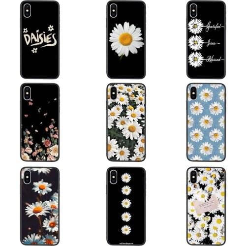 For Galaxy Note 20 10 9 8 Ultra Samsung M51 M31 A7 A8 J6 J8 2018 A10S A11 Precio Daisy Daisies Art Floral Mobile Phone Covers