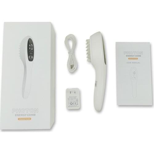Hair Growth Comb Electric Infrared LED Hair Loss Growth Treatment Head Vibrating Massager