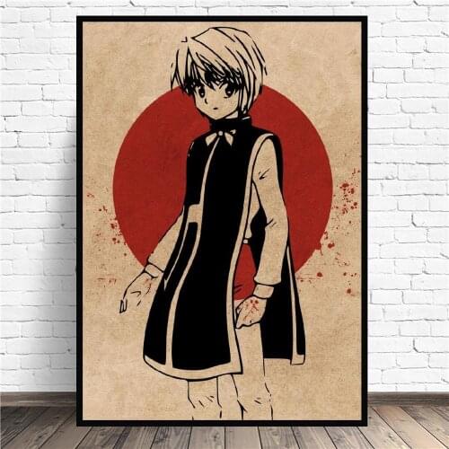 Kurapika HxH Anime Art Print Wall Poster Living Room Decoration No Frame