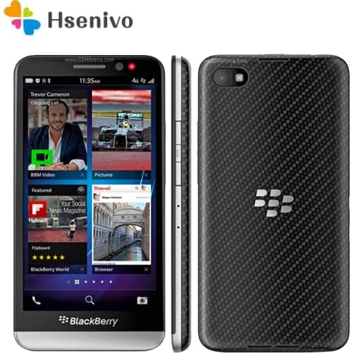 Original Unlocked BlackBerry Z30 Mobile Phone Dual core 4G WiFi 8MP 5.0" 16GB ROM Refurbished Cellphone Free shipping