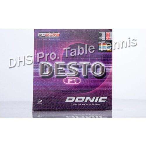 Genuine DONIC table tennis Desto F1 MAX rubber Germany cake sponge ping pong pimples in rubbers