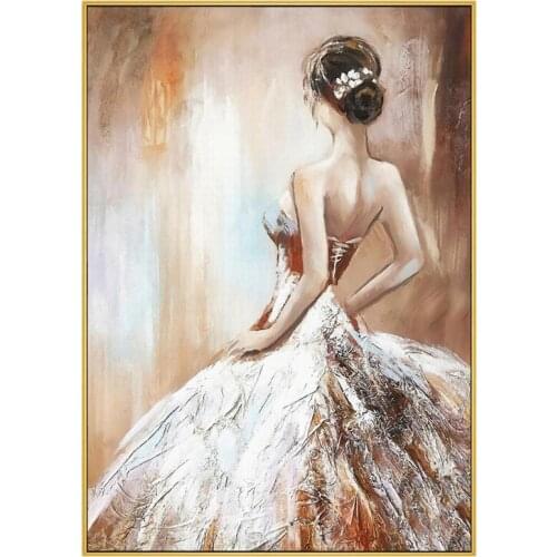 Beautiful Women Back Canvas Poster Print Beauty Warmth Wall Art Modern Canvas Painting Decoration Corridor Bedroom Picture Mural