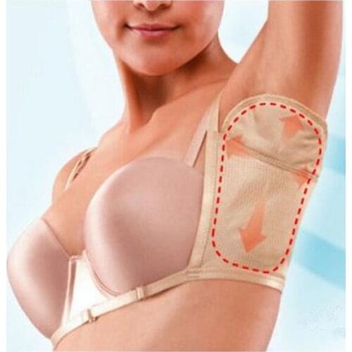 2Pcs Women Sweat Pads Reusable Washable Underarm Armpit Sweat Pads Perfume Absorbing Deodorants Sweatproof Bra Pads for Summer