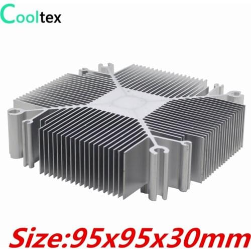 DIY LED Heatsink 30w-100w Pure aluminium heat sink radiator for Led Light cooler cooling