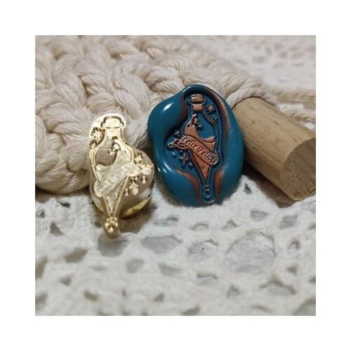 Wax Seal Stamp Pineapple, Fawn Wax Stamp Retro Antique Sealing Wax HEAD Wedding Decorative Invitation Clear Stamps