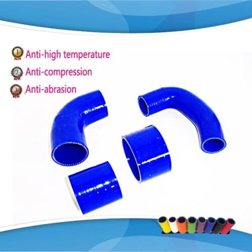FOR Subaru Impreza GC8 EJ20 2.0 STI VERS 3&4 97/98 BL Silicone Intercooler turbo hose