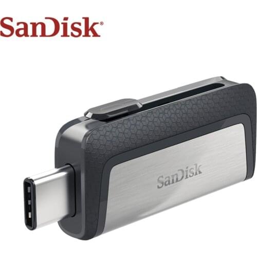 SanDisk Type-C USB 3.1 Dual OTG USB Flash Drive SDDDC2 Extreme Pen Drive 256GB 128GB 32GB memoria USB Stick Type C USB Flash