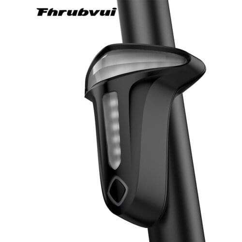 Sensoring Brake Bicycle Tail Light Auto Star Stop USB Bike Lights LED Cycling Taillight Flashlight For Bike Accessories